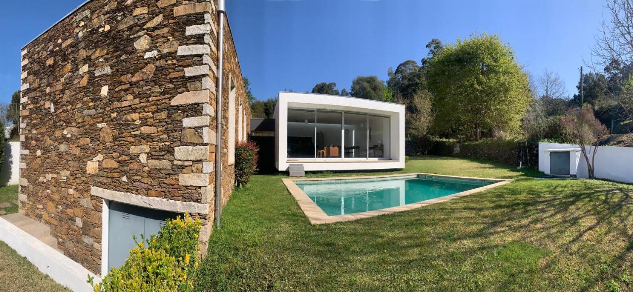 Villa Do Val Seixas - Piscina Privada Esterno foto