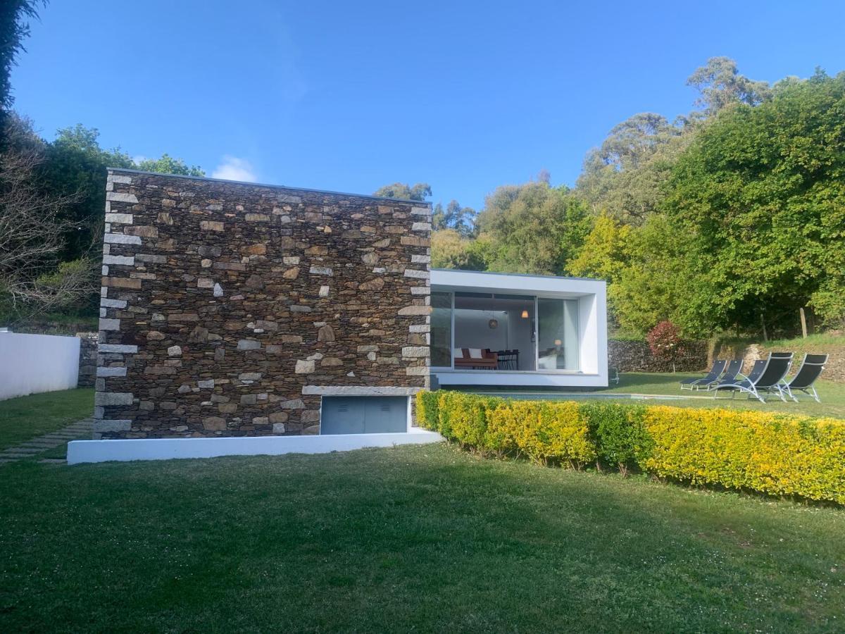 Villa Do Val Seixas - Piscina Privada Esterno foto