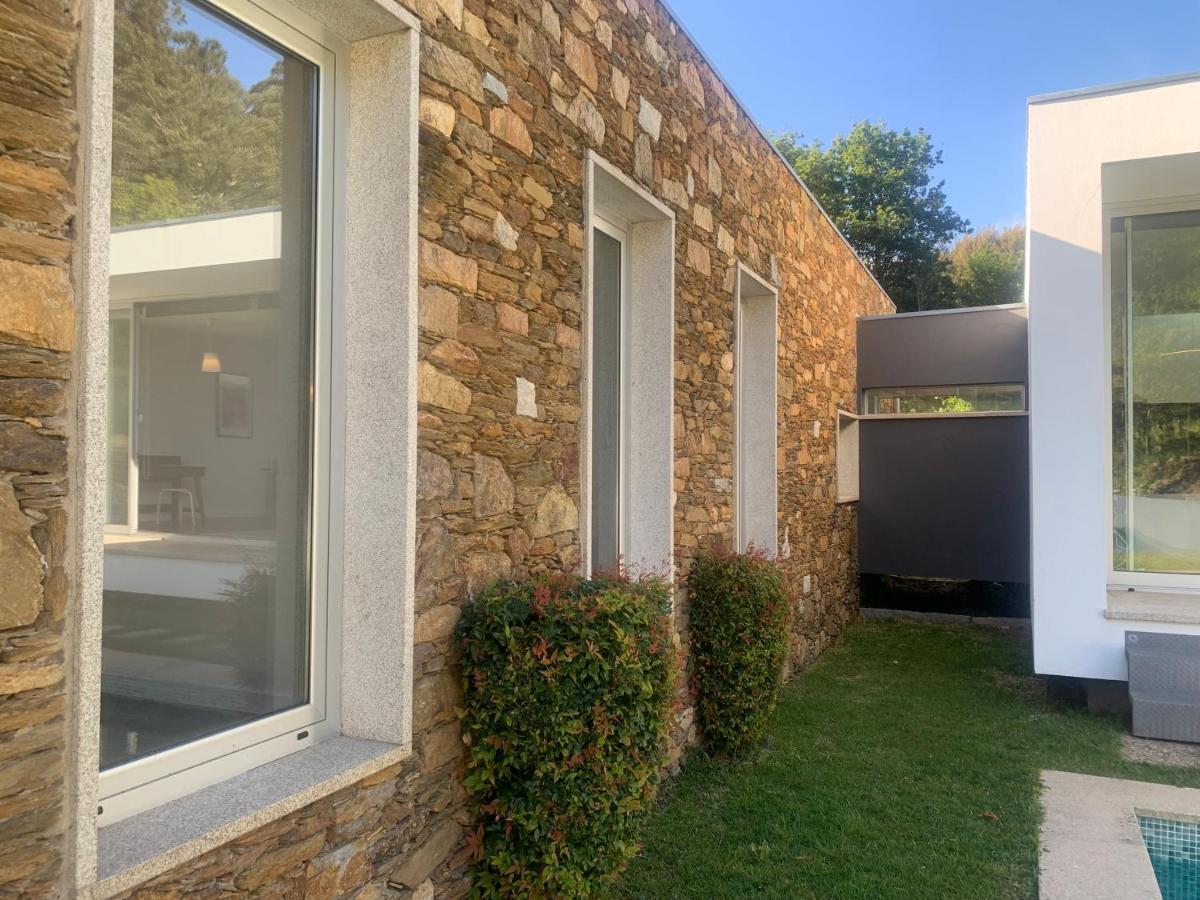 Villa Do Val Seixas - Piscina Privada Esterno foto