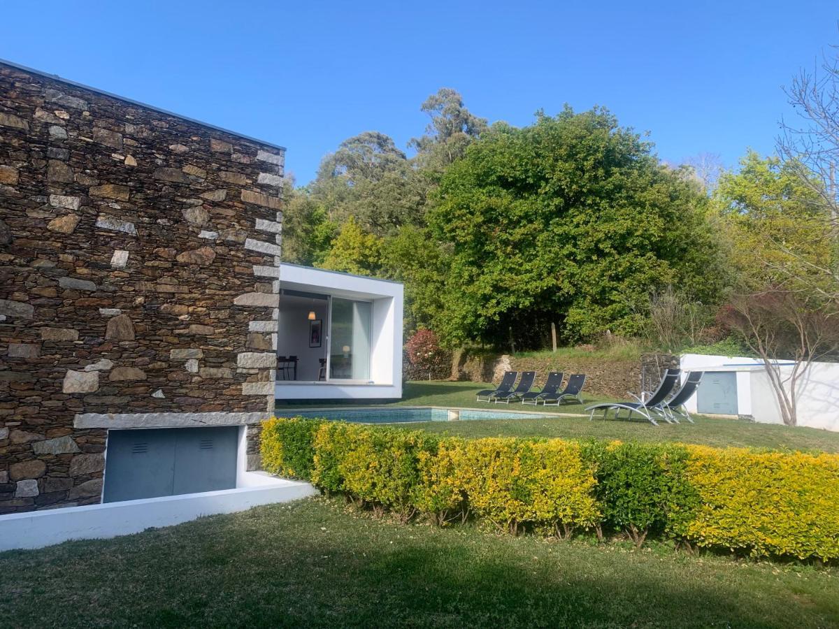 Villa Do Val Seixas - Piscina Privada Esterno foto