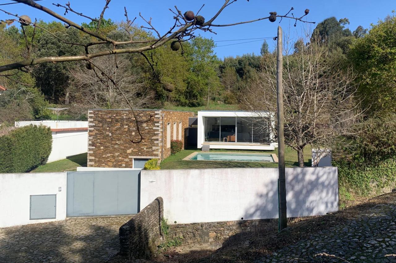 Villa Do Val Seixas - Piscina Privada Esterno foto
