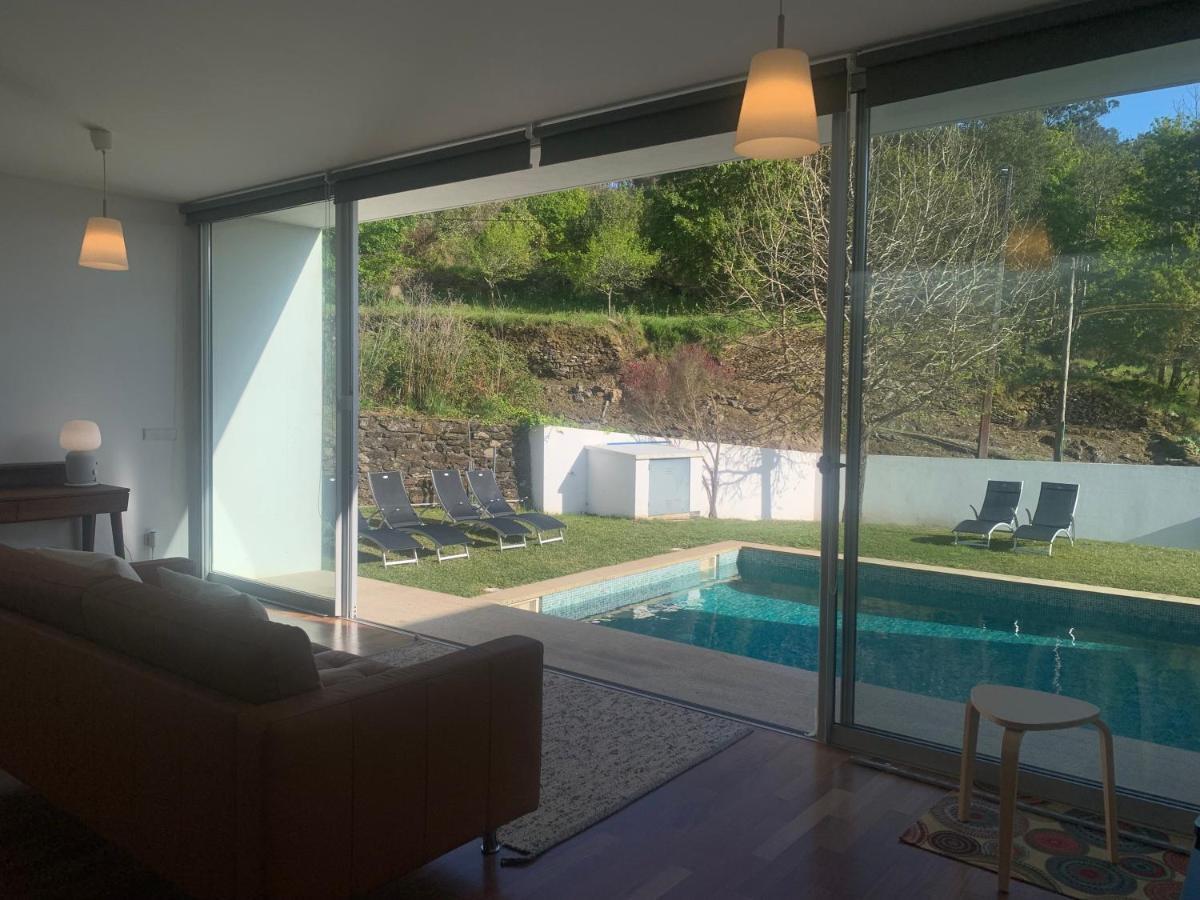 Villa Do Val Seixas - Piscina Privada Esterno foto